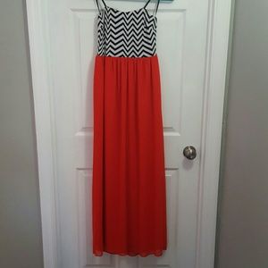 ⬇️Chevron print dress